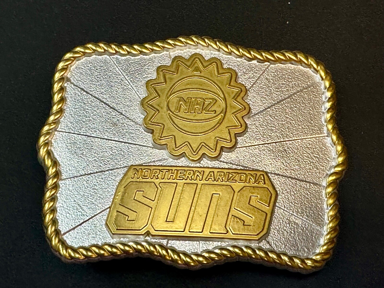 NAZ Northern Arizona Suns Basketball Team NBA G League Belt Buckle