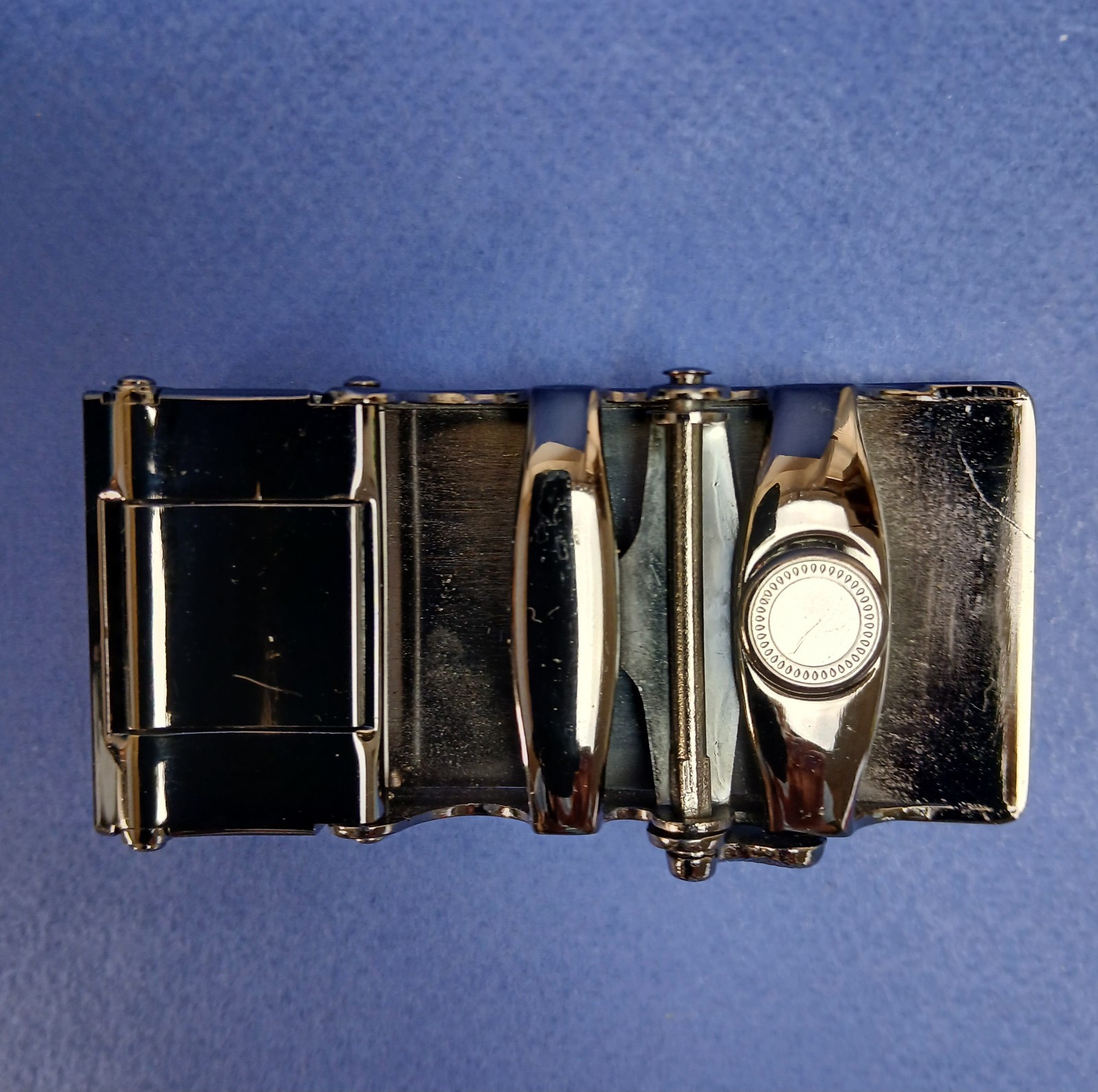Men Ratchet Belt Buckle Automatic Click Buckle Adjustable Top Quality Chic