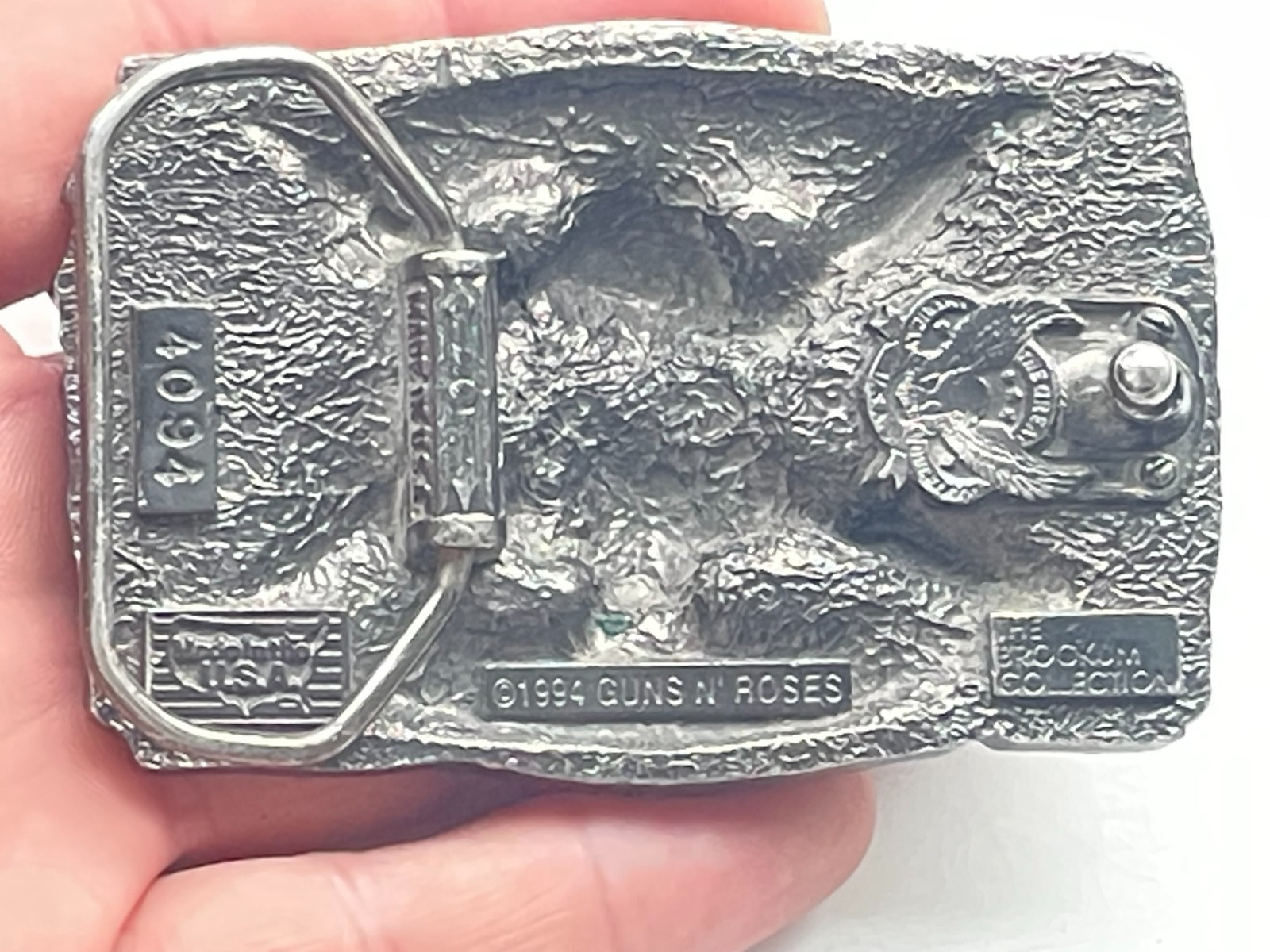 Guns N Roses 1994 vintage Belt Buckle The Brockum Collection Made In U.S.A.№4094