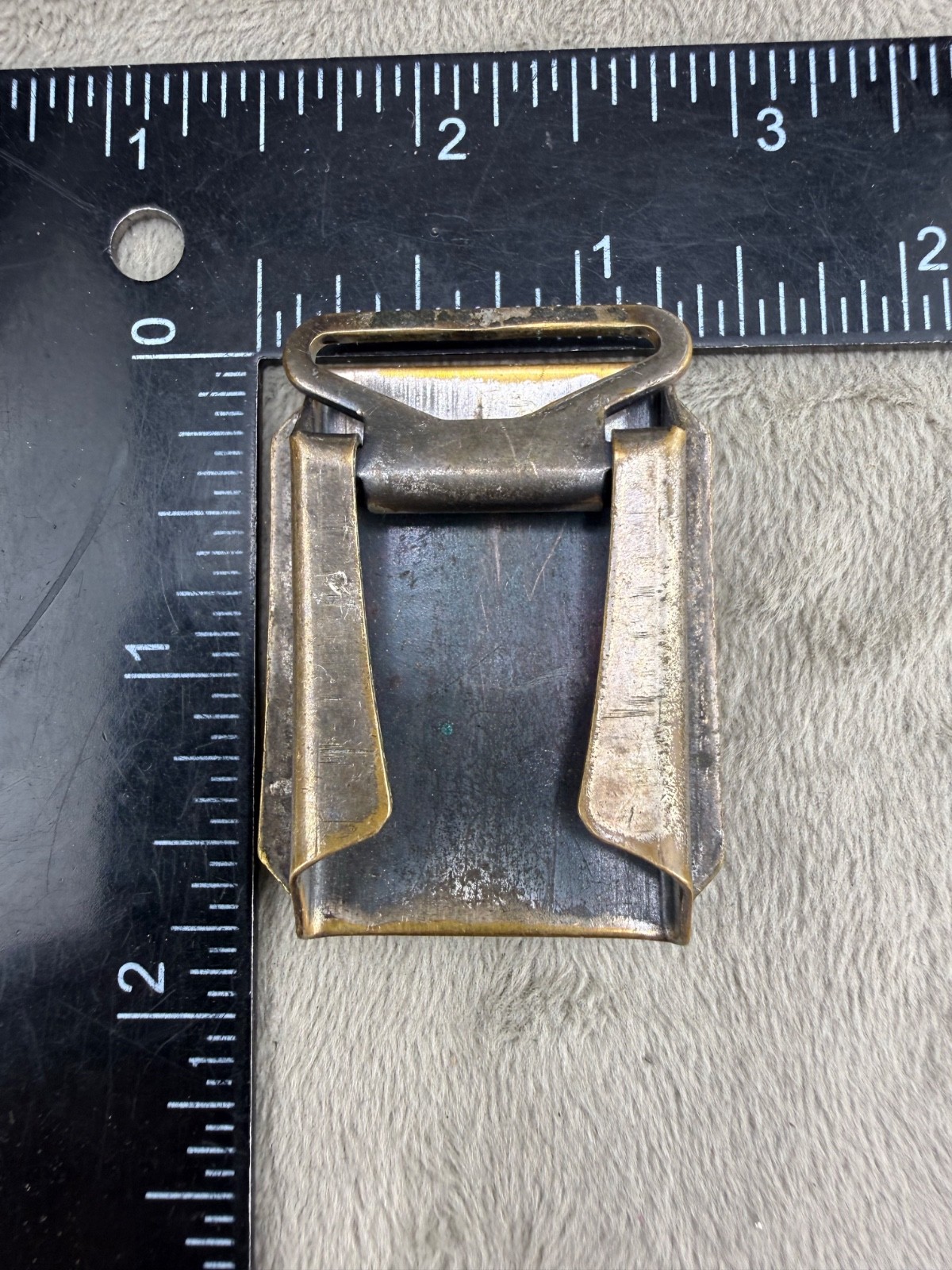 Vintage Construction Belt Buckle P&H Pawling Harnischfeger “Quality P&H Service”