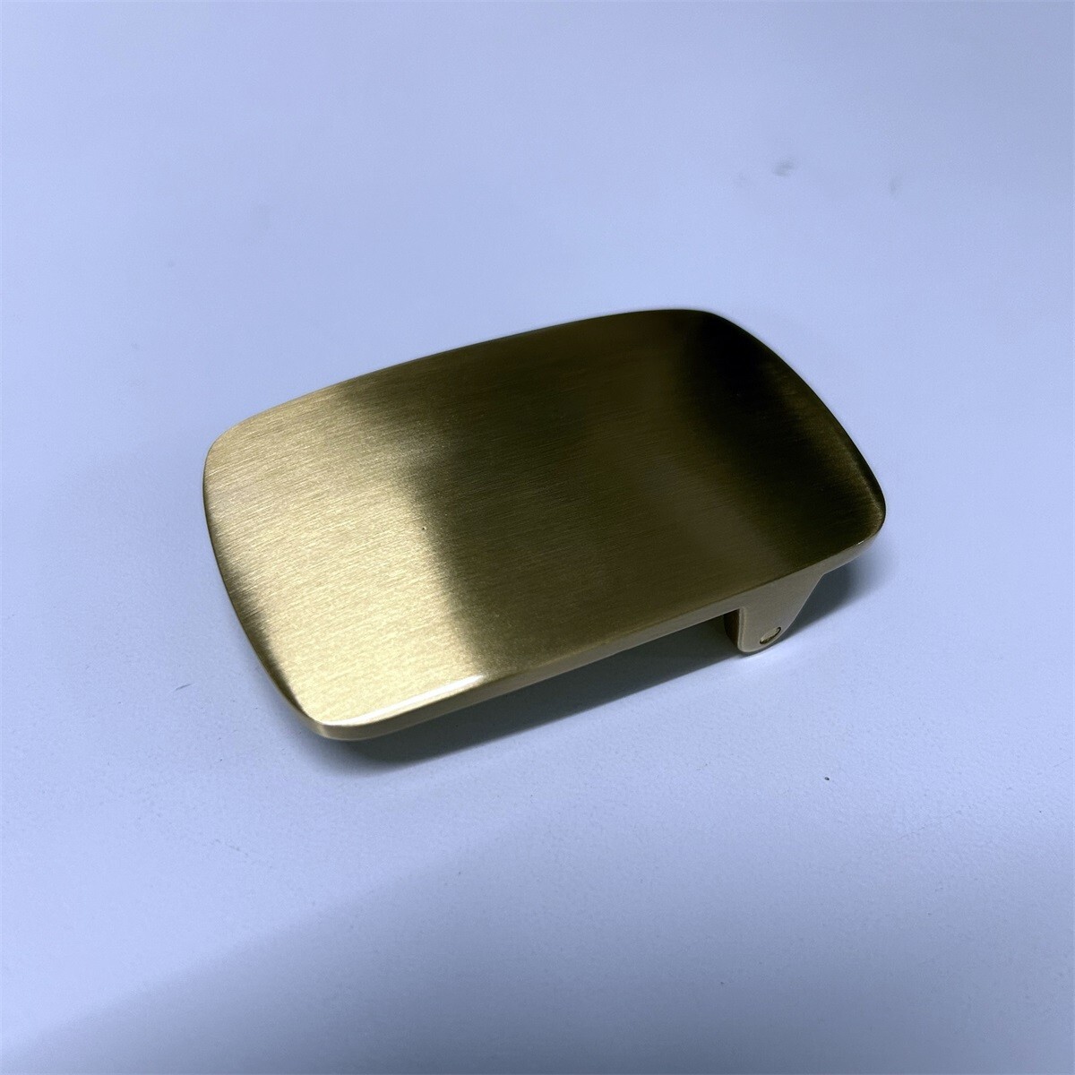 Solid Brass Rectangle Blank Belt Buckle BS019