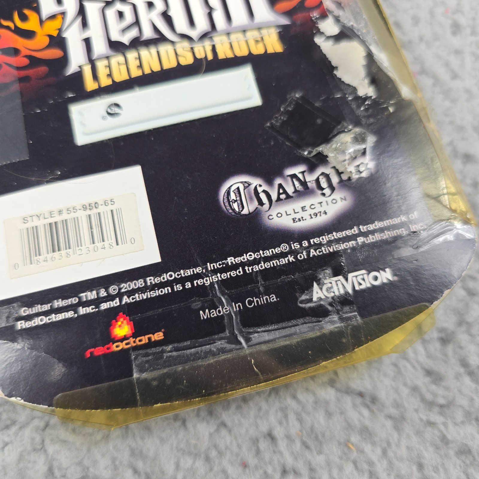 Guitar Hero 3 Legends of Rock Belt Buckle Blister Packed RedOctane New