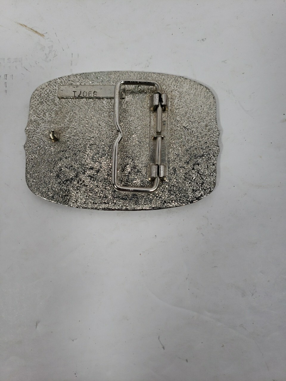 Vintage Belt Buckle Soaring American Eagle Two Tone