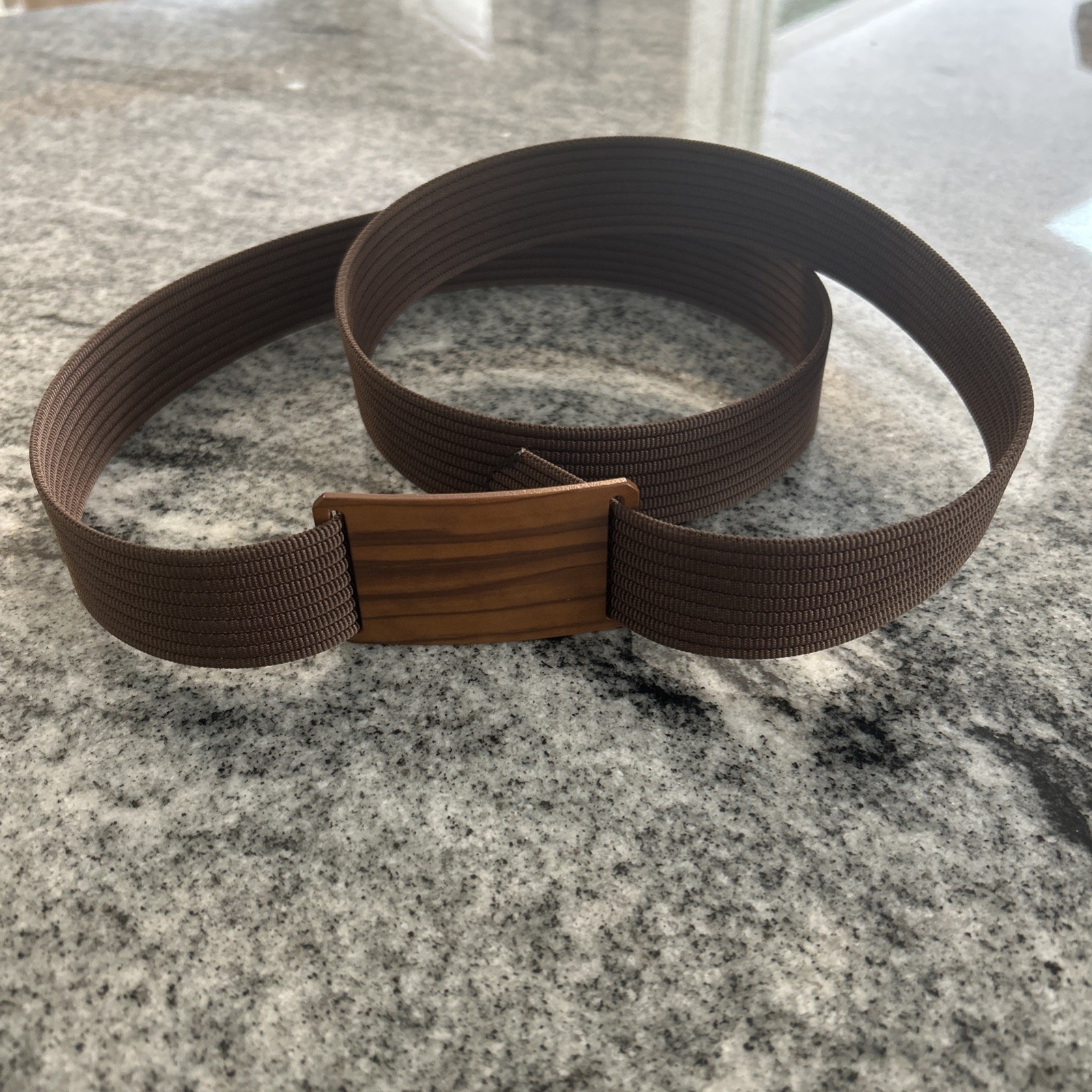 GRIP6 BELT BUCKLE – BROWN – 1.50” WIDE 48&Prime; Strap XL Fits 38-42