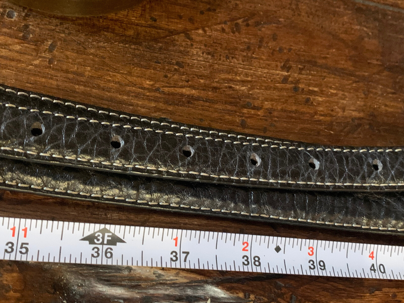 Carlos Ramos Navajo James Reid style Sterling Silver Belt Buckle 36-38✅🦬