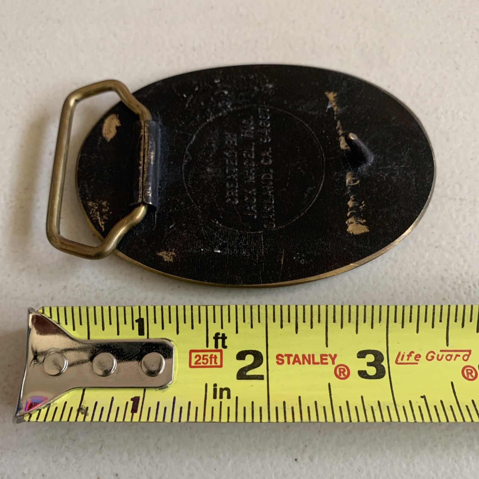 Jack Nadel Inc.M113 Family Belt Buckle Global Military Army Americana Brass