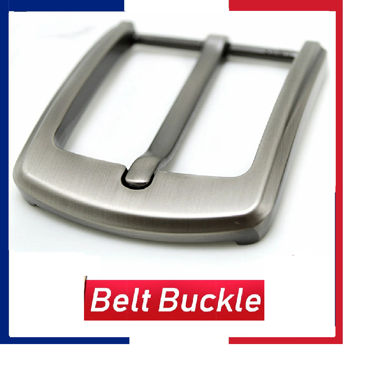 40mm Zinc Alloy Metal Pin Single Belt Buckle for Men Leather Belt Waist Strap AU