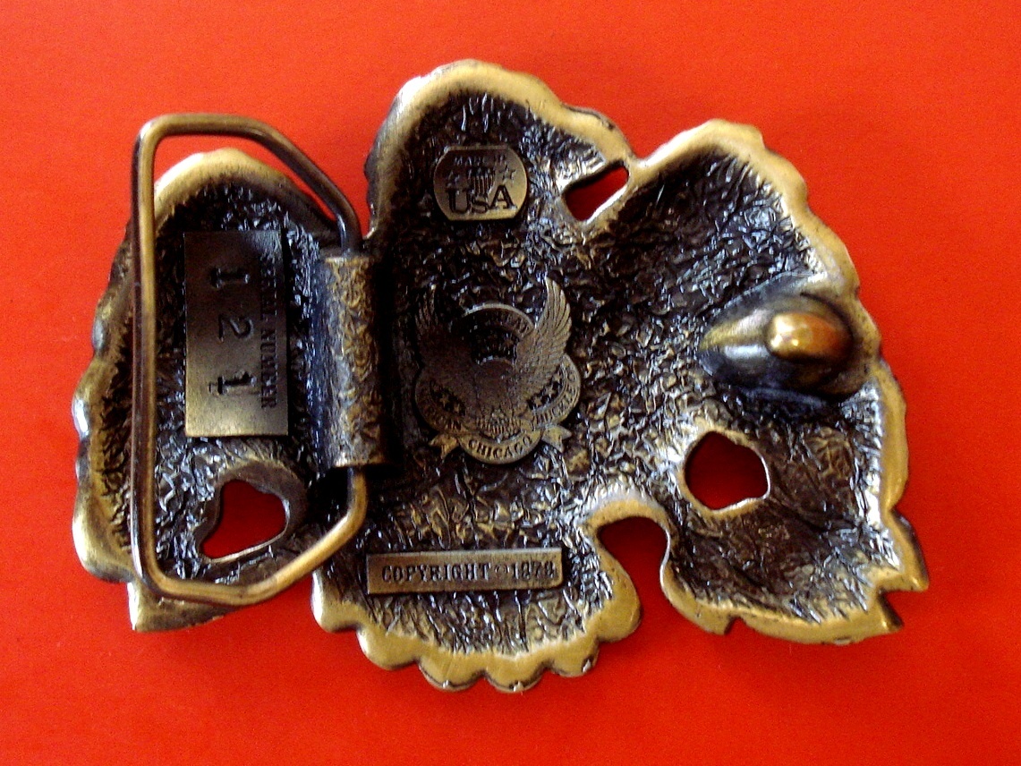1979 Vintage Eagle The Great American Buckle Co. Belt Buckle #121