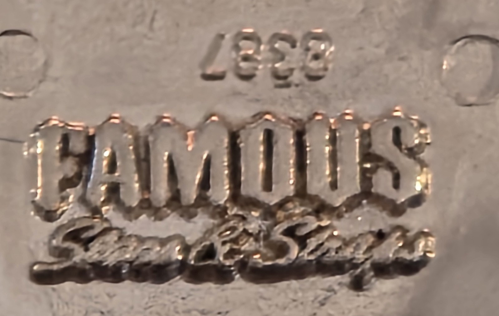 Vintage Belt Buckle Famous Stars and Straps American Flag Cadillac