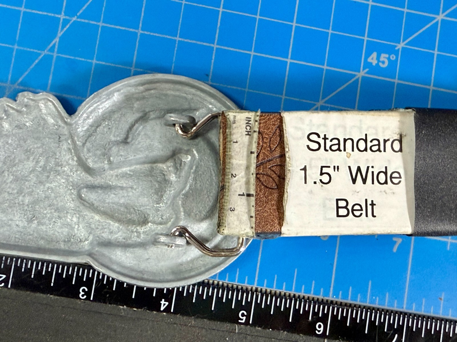 Eagle Skull Motorcycle Wheel Chopper Biker&rsquo;s Rider&rsquo;s Figural Cutout Belt Buckle