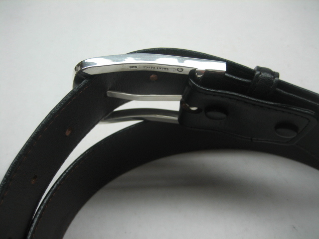 1.5&Prime; GENUINE CALF LEATHER BELT, BUCKLE IN PHOTO NOT INCLUDED WITH YOUR PURCHASE