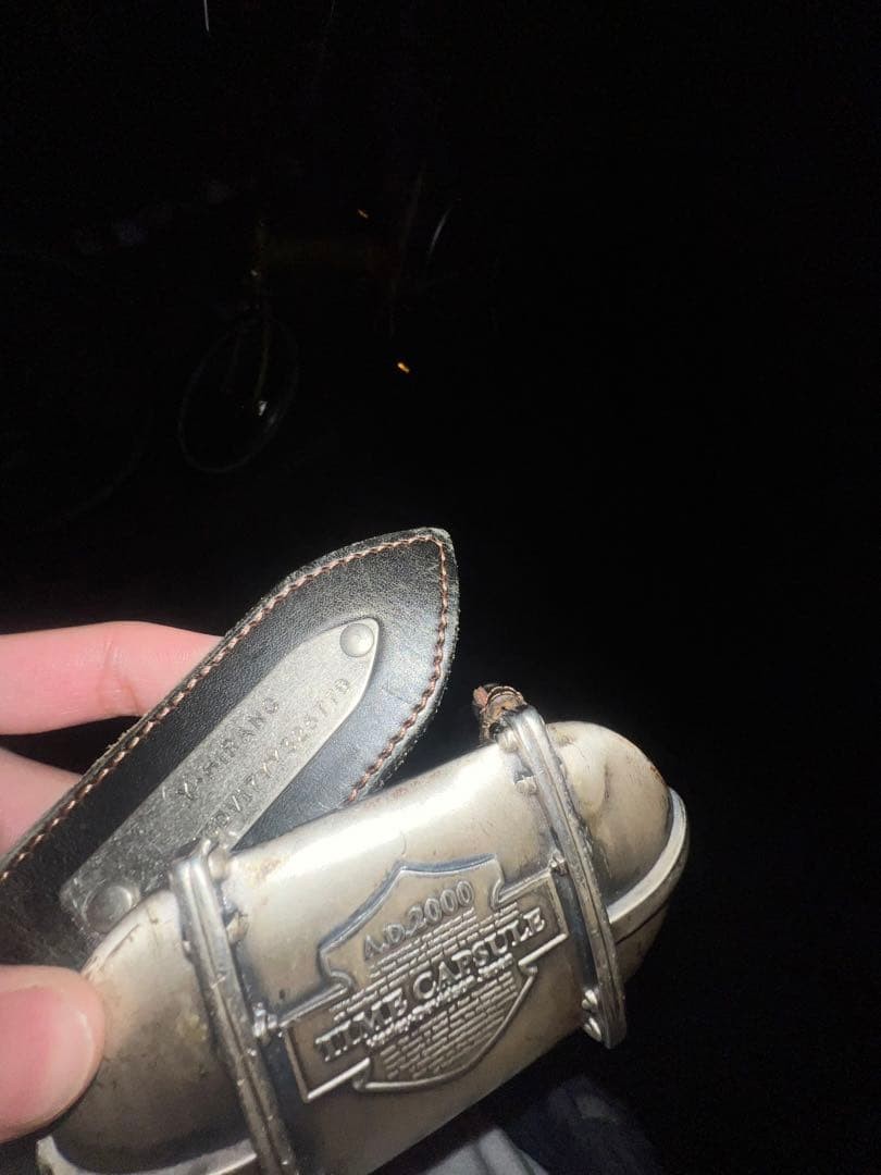 Harley-Davidson Japan Belt Buckle Limited to 2000 Time Capsule A.D.2000