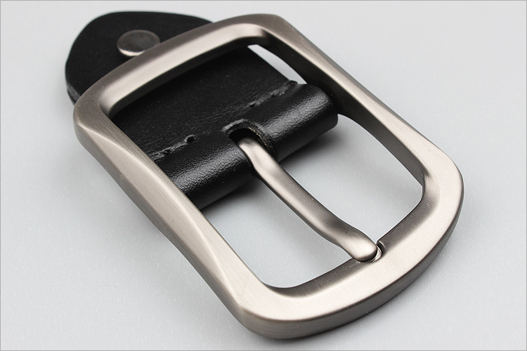 Fashion Alloy Mens Belt Buckle Pin Buckle for Wide 1.5&Prime;(3.8cm) Leather Black