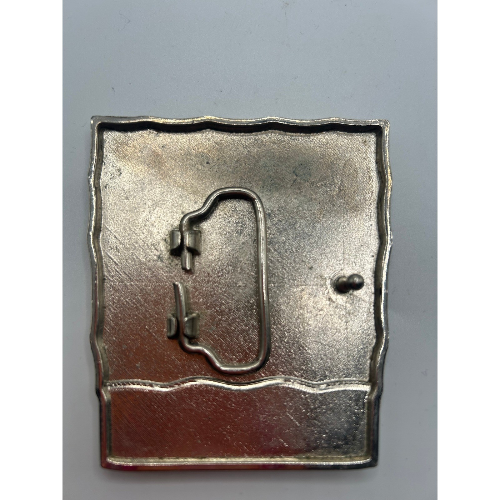 SpongeBob SquarePants Enamel Belt Buckle Nickelodeon Cartoon Yellow Metal #500
