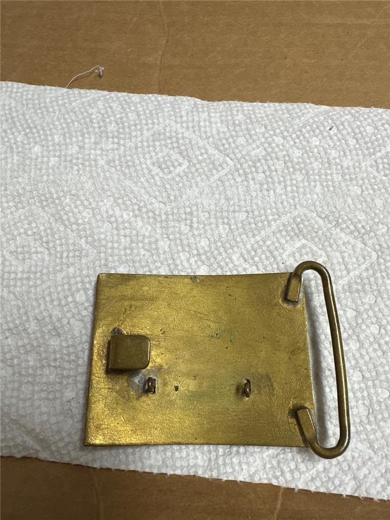 Vintage Royal Canadian Dragoons Belt Buckle AS IS