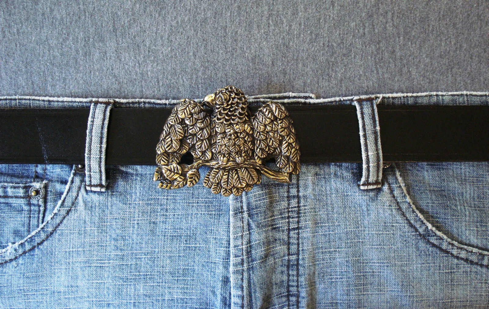 1979 Vintage Eagle The Great American Buckle Co. Belt Buckle #121