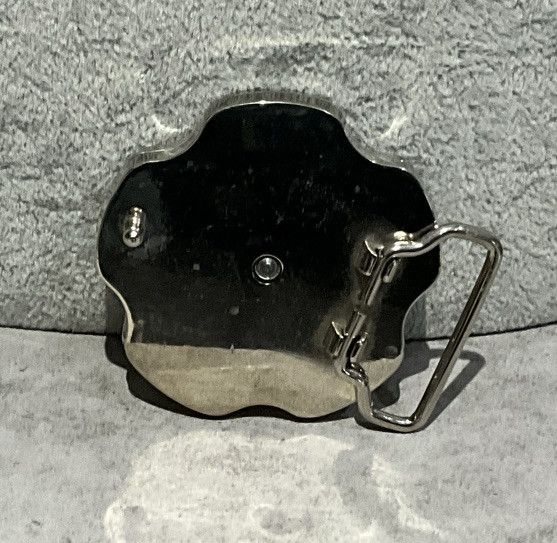 .44 Magnum Revolver Cylinder 3rd Rail Belt Buckle 3D Bullet