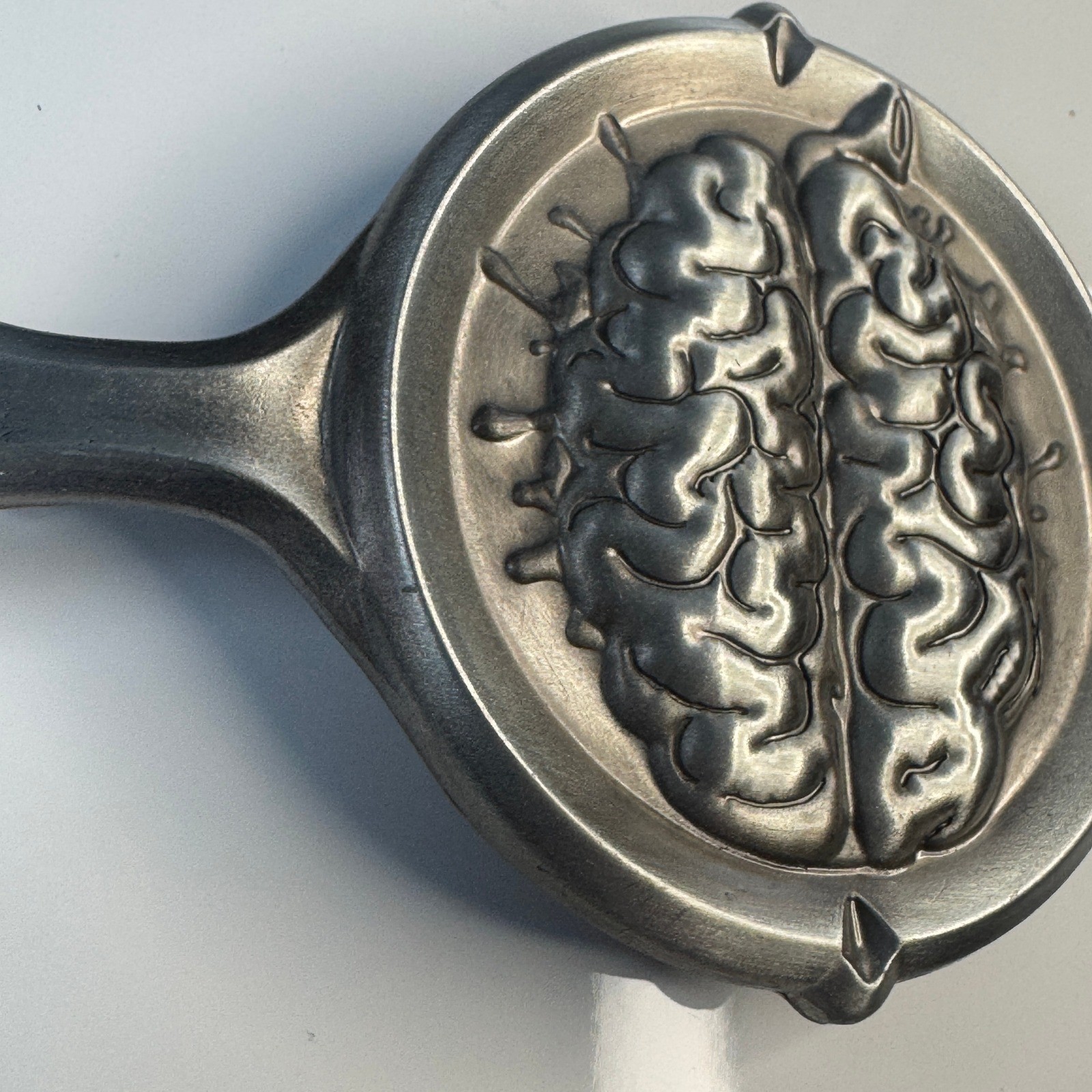 SMC LLC 2005 Metal Belt Buckle Brain Skillet Design Made in China