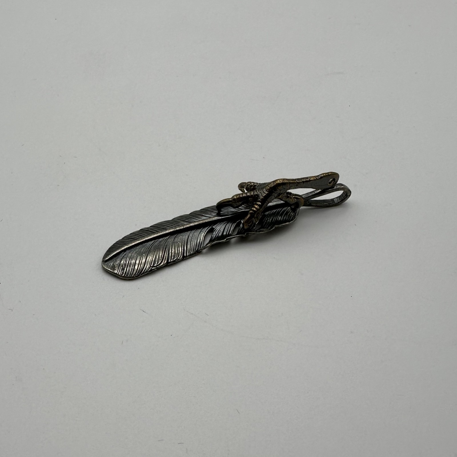 Brass Feather Pendants For Decoration #SALES lot