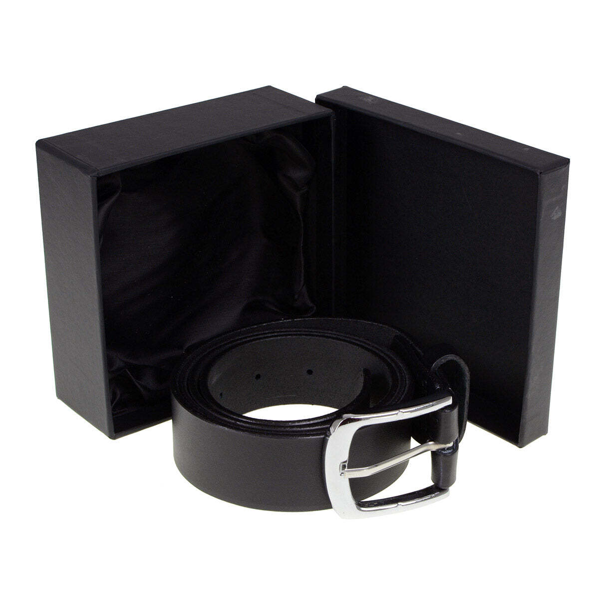 Milwaukee Leather MP7114 Men&rsquo;s Light Black Genuine Leather Belt with Interchange