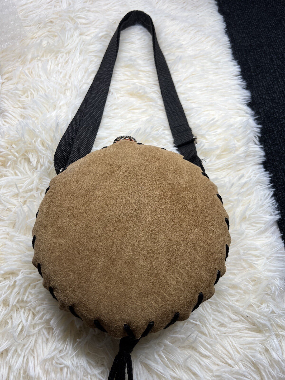 Native Leather Water Cantina Brown Buckle Adjustable Woof & Chief