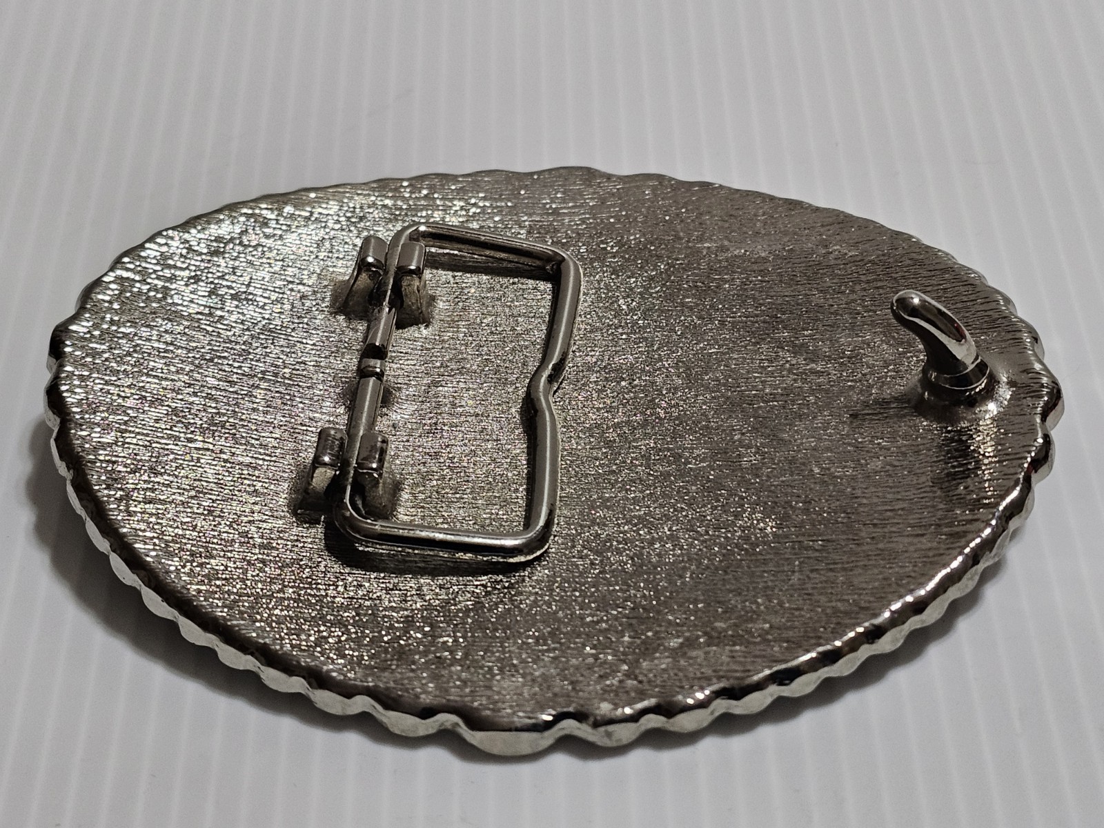 MONTANA SILVERSMITHS Tri Color Cowboy UP & Tri Color Horse & Ruby BUCKLES