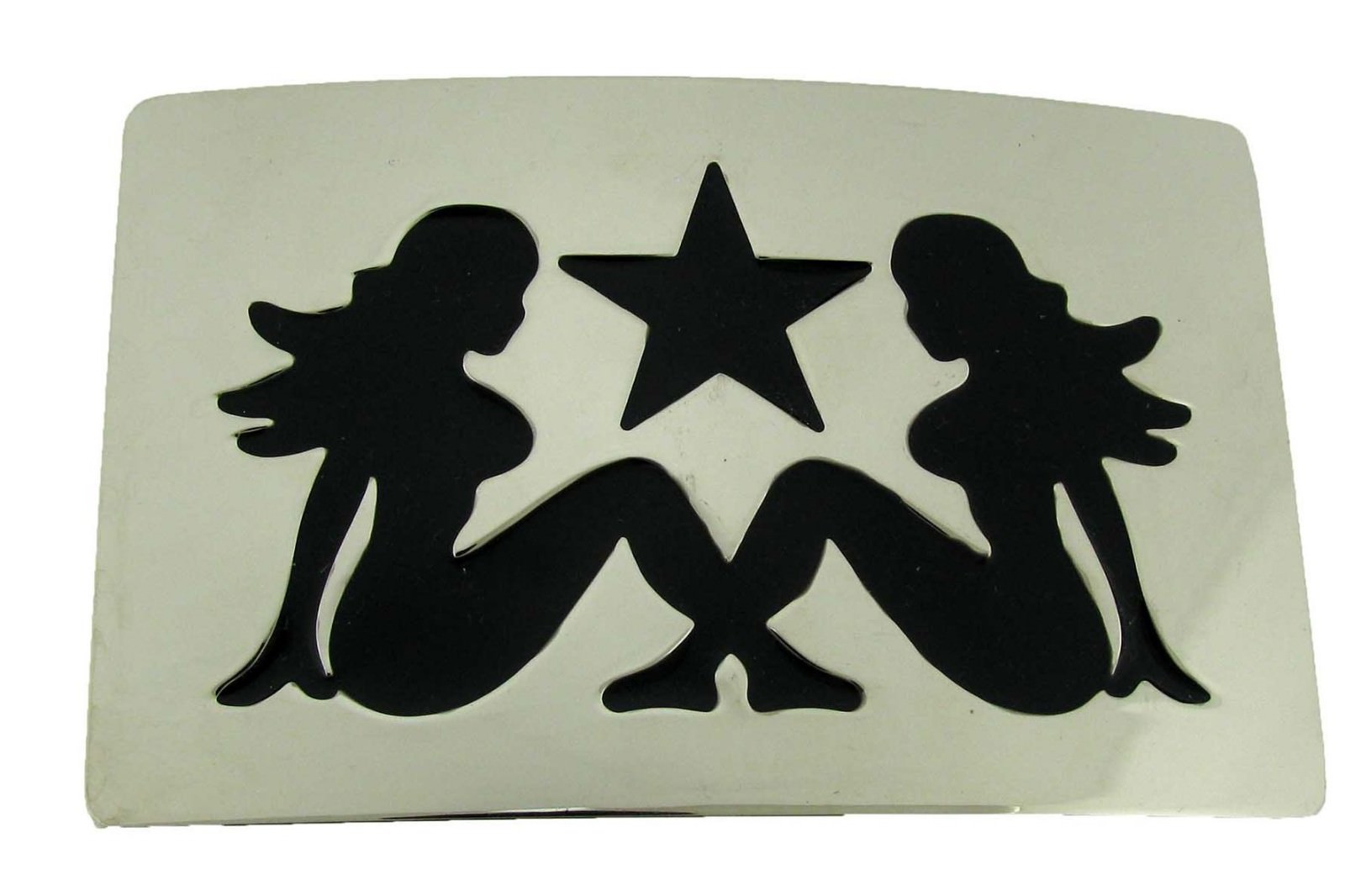 Men Women Belt Buckles Mud Flap Girl Trucker Girl Naked Lady Luck Pin Nude Biker