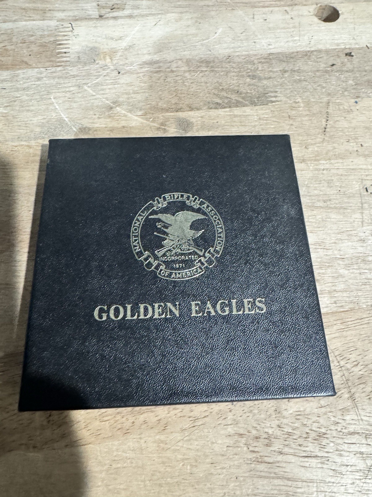 NRA Golden Eagles Belt Buckle Limited Edition National Rifle Association USA