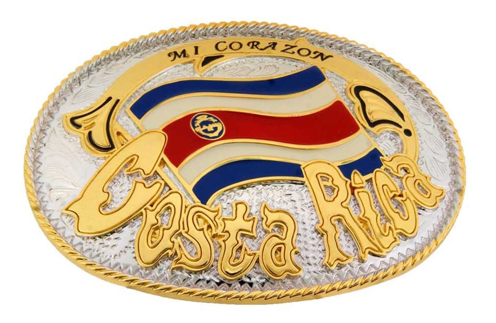 World Cup Football Soccer Country Flag Belt Buckle Mexico Brazil Peru Sport Team