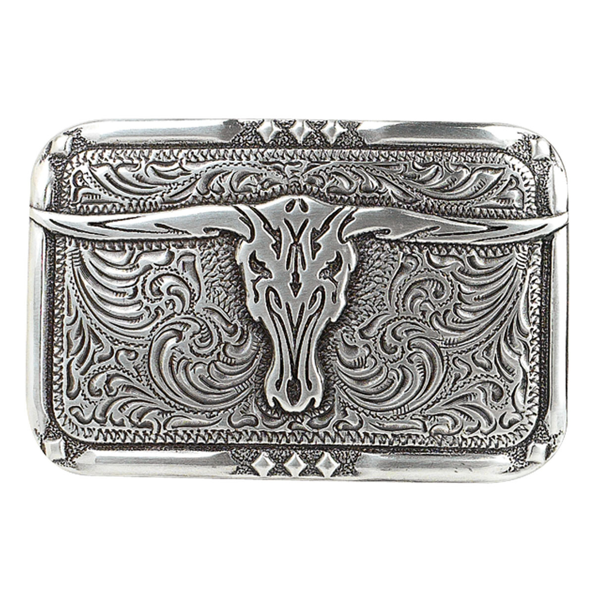 Crumrine Vintage Western Longhorn Skull Belt Buckle 38034 (FAST SHIPPING)