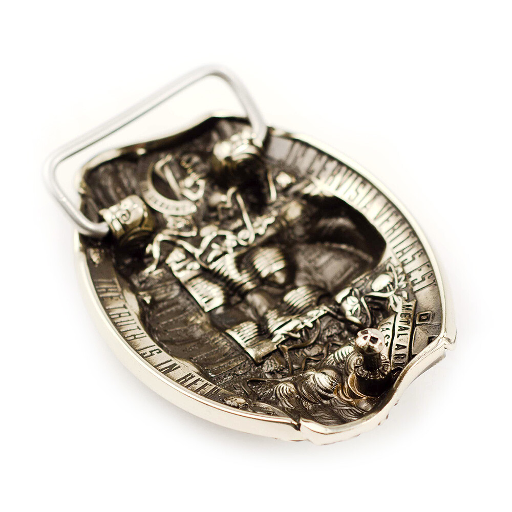 German silver belt buckle Beer, Beer fans buckle, Beer and Skull belt buckle