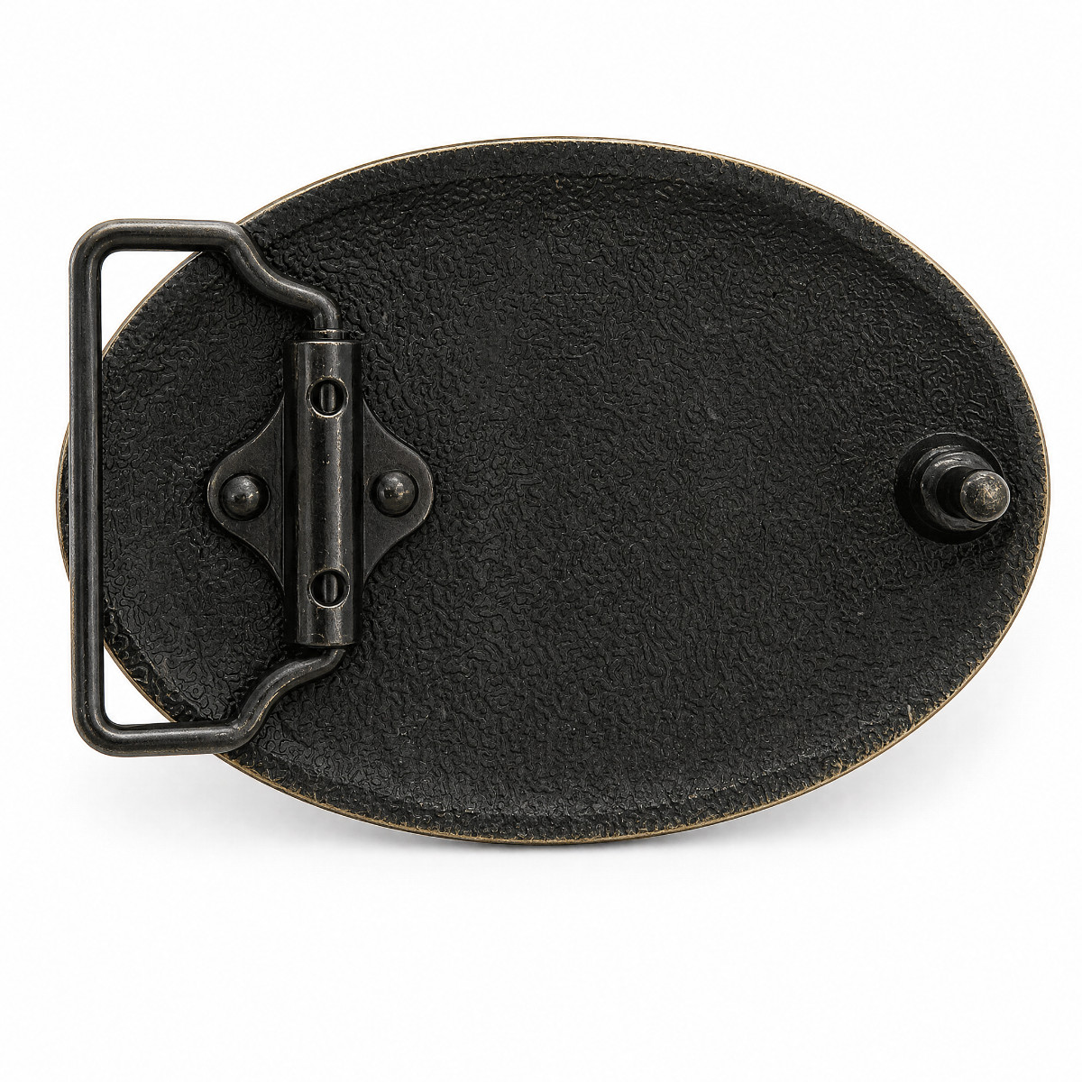 CSA Bronze Plated Metal Belt Buckle Civil War Confederate Reenactment Gear