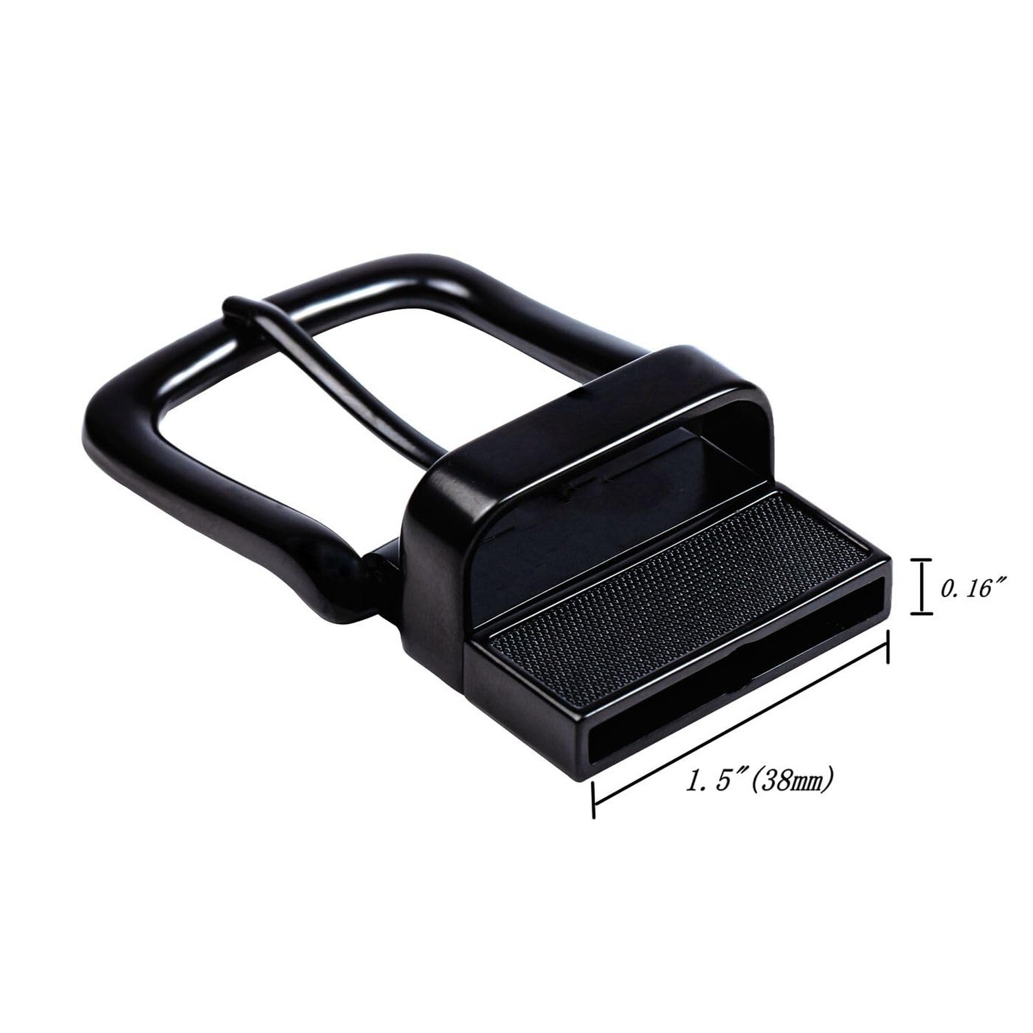 1.5&Prime; (38mm) Belt Buckle Replacement Buckle Reversible Classic Business Buckle