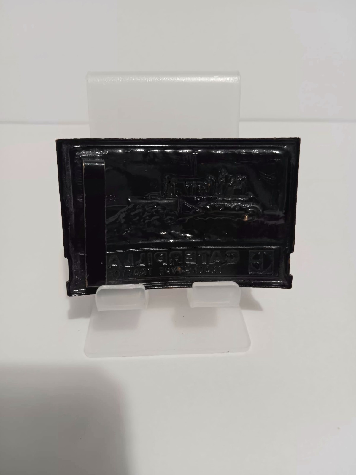 Caterpillar Brass Metal Belt Buckle Lightweight Men&rsquo;s Accessories 3&Prime;×2&Prime;