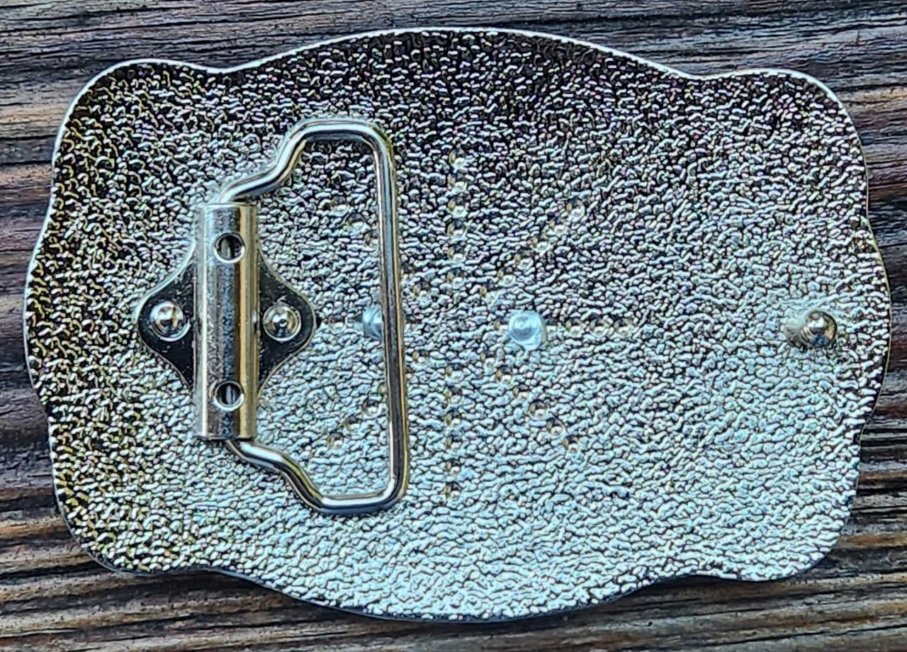 NEW BULL HEAD LONG HORN GOLD SILVER WESTERN COWBOY RODEO BELT BUCKLE