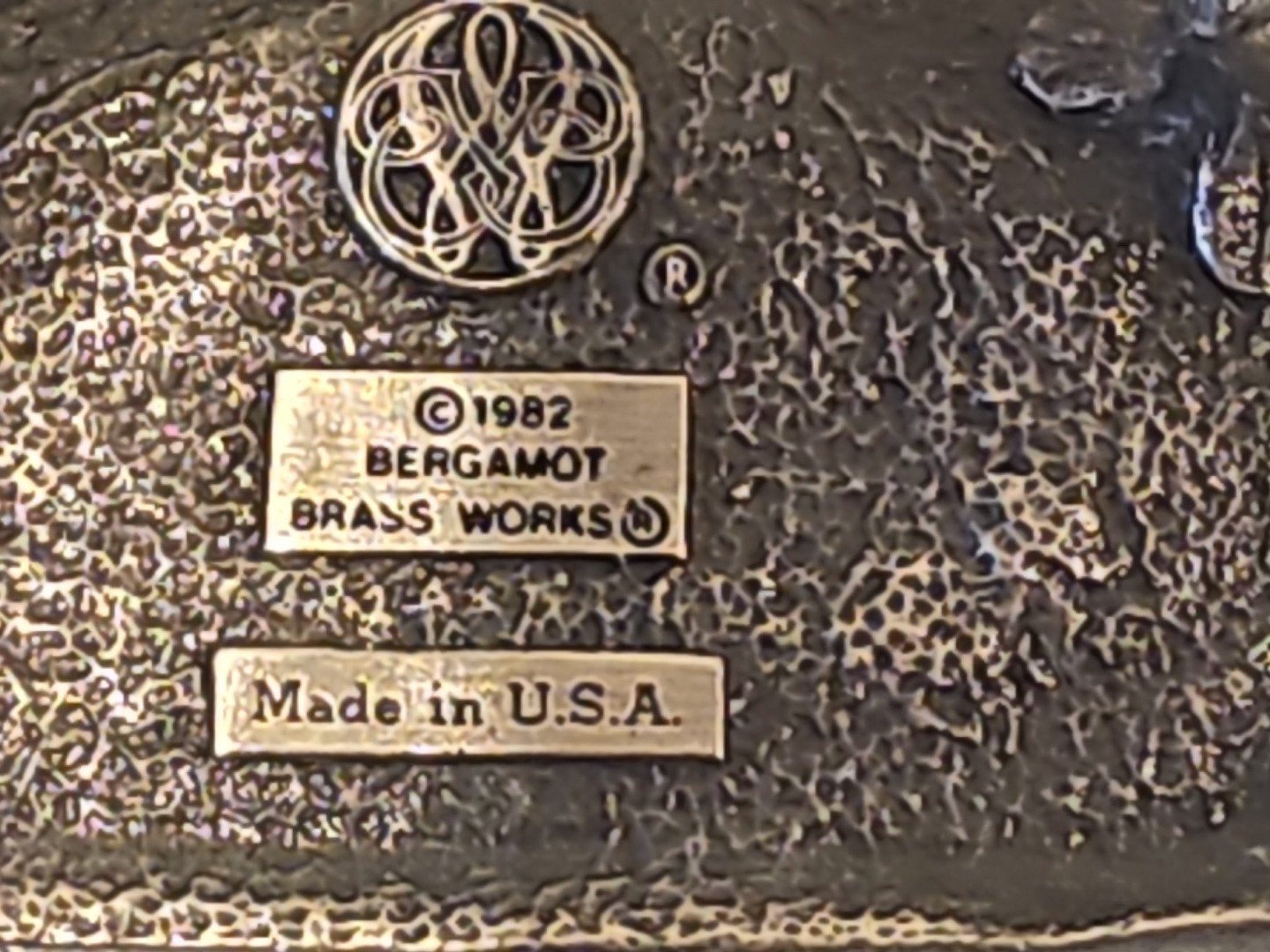 1982 The Space Shuttle Columbia NASA Flight Belt Buckle Bergamot Brass Works