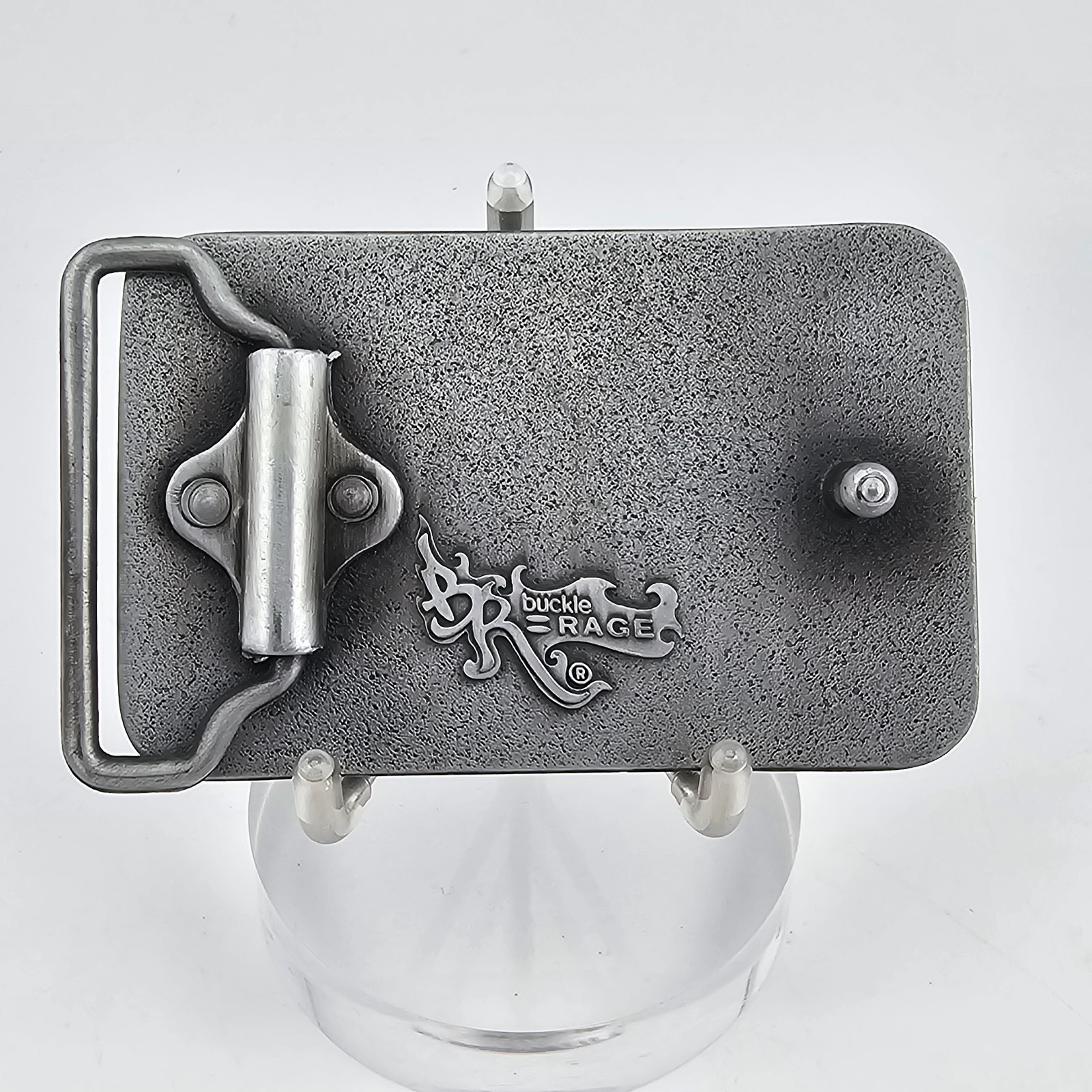 Rectangular Silver Color Craft Project Belt Buckle Make your own DIY Design!