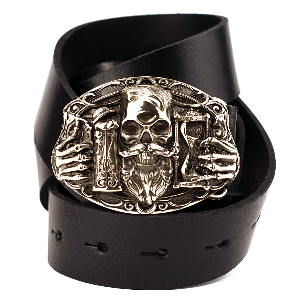 German silver belt buckle Beer, Beer fans buckle, Beer and Skull belt buckle