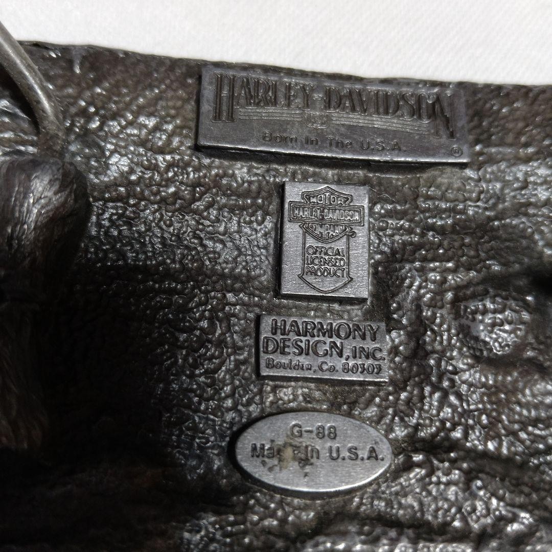 Harley-Davidson Belt Buckle Vintage G-88 Harmony Inc Bike Engine Bald Eagle 1989
