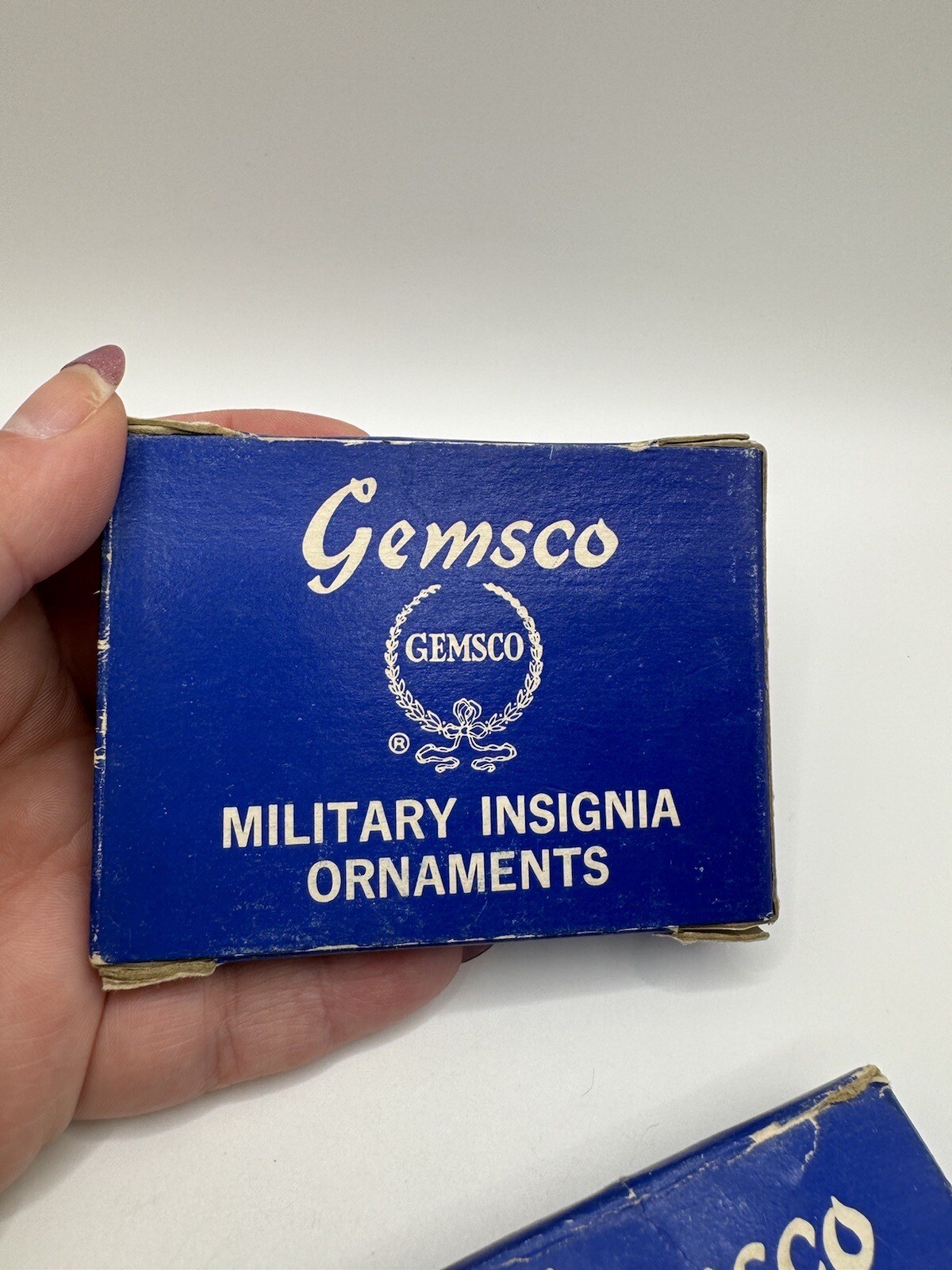 Vintage Gemsco Insigna Gear Belt Buckle Uniform USA Collectible Pair ***