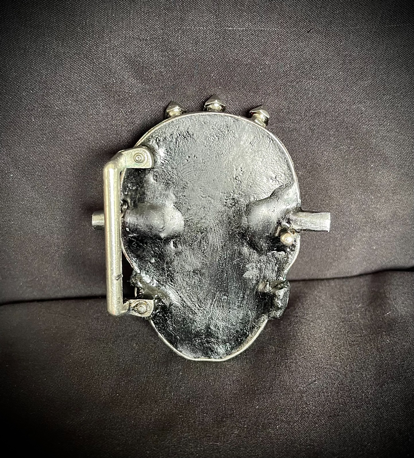 “Diseased” Skull Belt Buckle Archive 2007-09 Reworked 2026 OOAK Darren McNeese