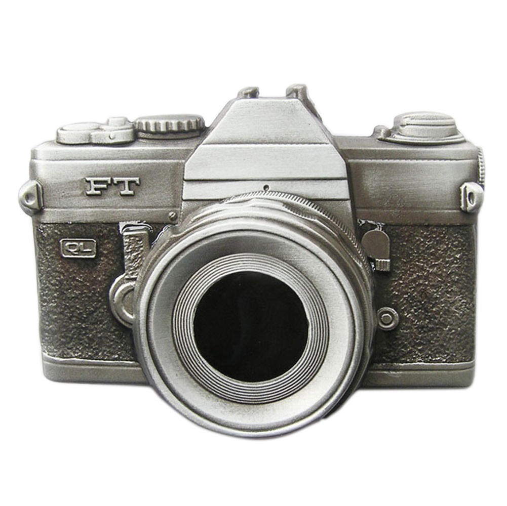 3D Sculpting Camera Belt Buckle Gurtelschnalle Boucle de ceinture