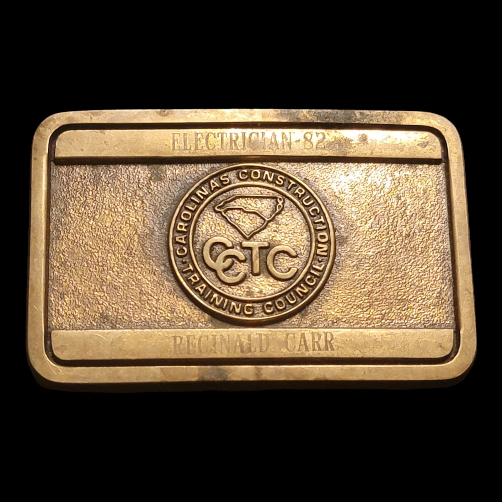 Cctc Carolina Construction Training Council Belt Buckle Engraved Personalized