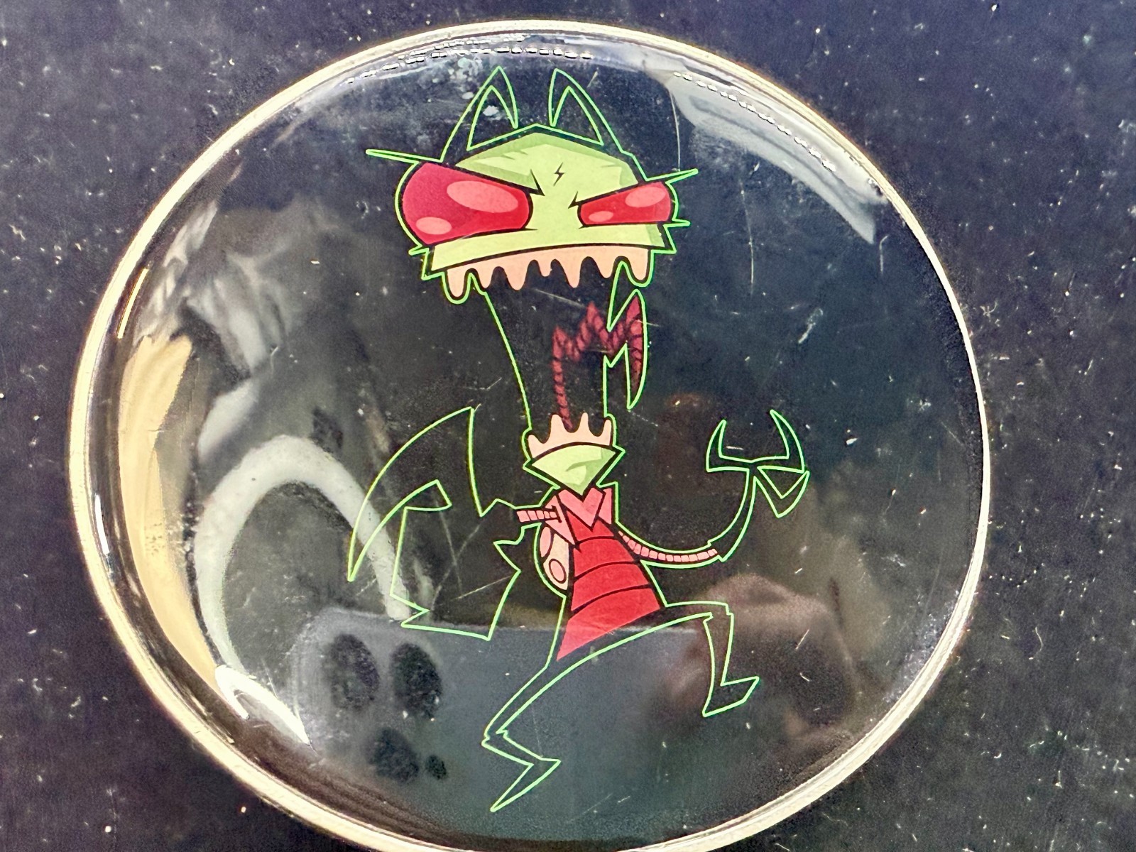 Nickelodeon Invader Zim Animated Comic Comedy Movie Series Character Belt Buckle