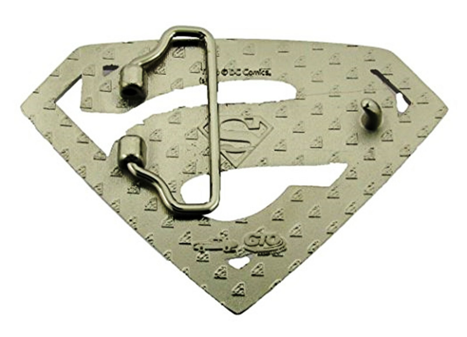 6 Superman Belt Buckles Lot DC Comics Original Vintage Cosplay Halloween Costume