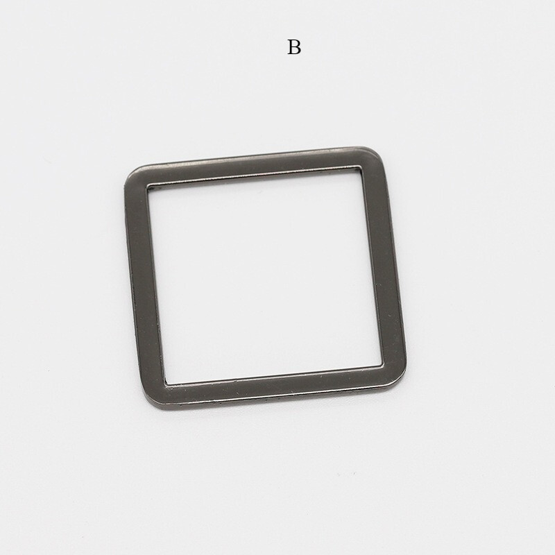 1pc Solid Metal Belt Buckle 45 mm Square Replacement Buckle for Backpack Bag DIY