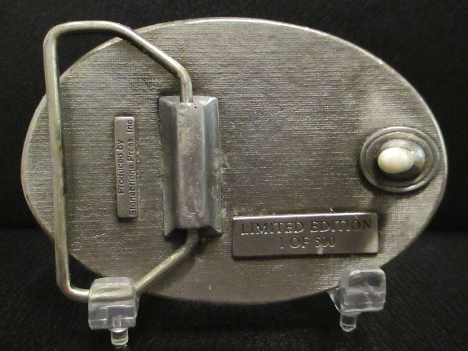 Rocky Mountain Brake Supply Front Shovel Mining Dump Truck Belt Buckle 1987 WY