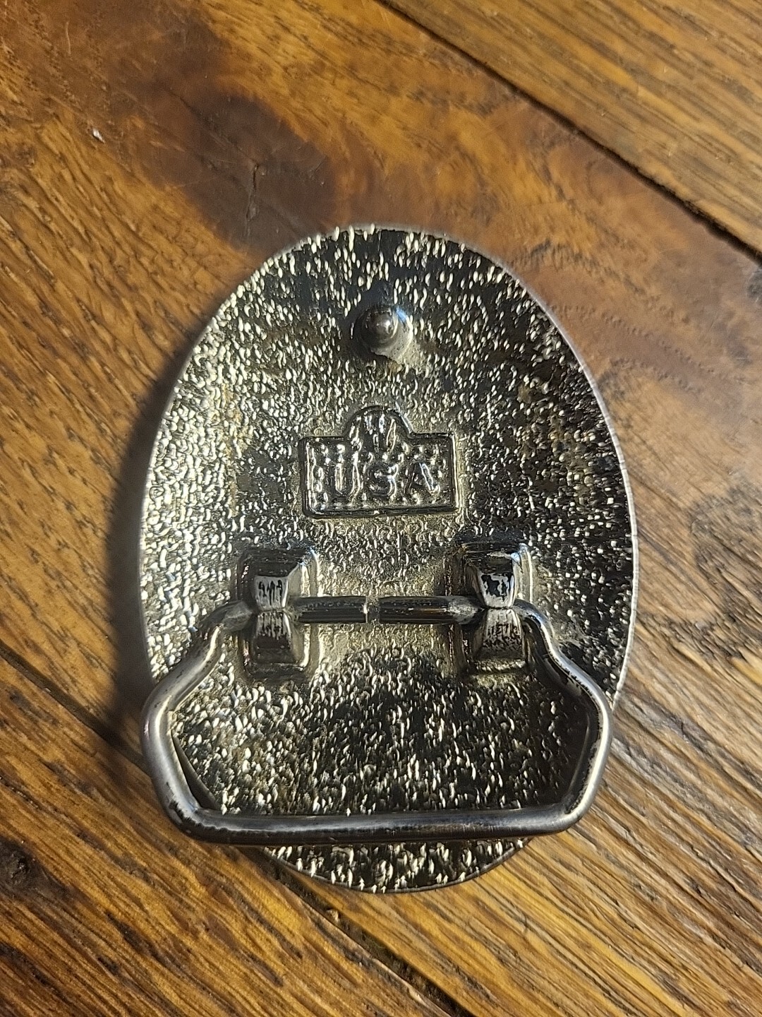 Gold Wing Road Riders – Belt Buckle – Illinois Land Of Lincoln- W USA Stamp