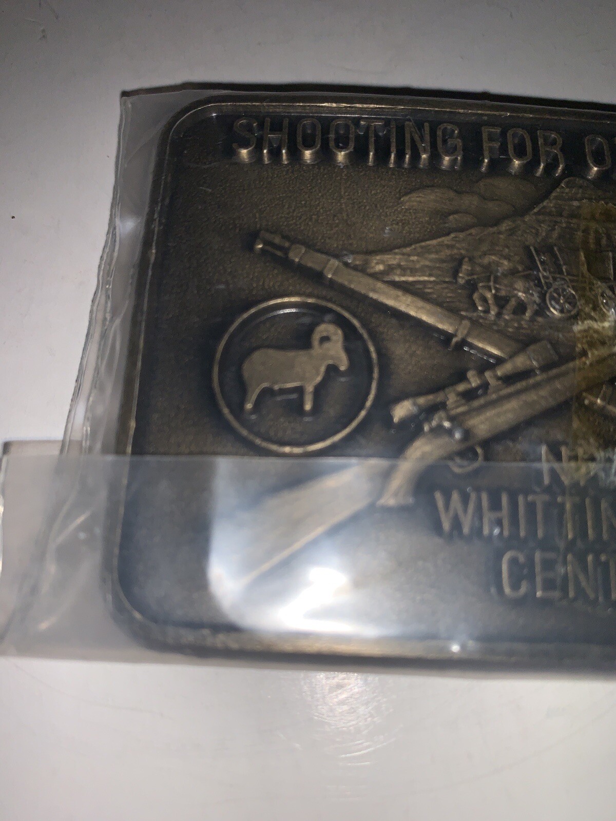NRA Whittington Center Belt Buckle Shooting For Our Future New Mexico SEALED