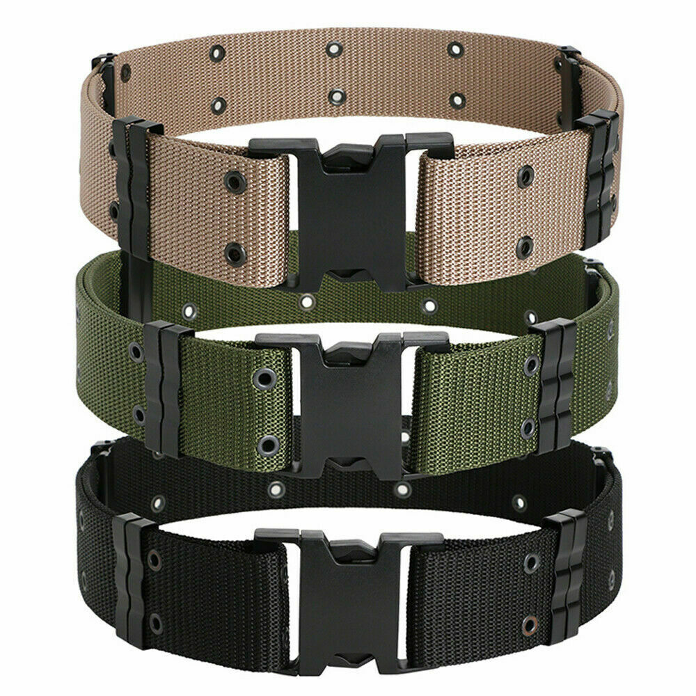 Military Pistol Belt Nylon Tactical Tactical Belt ALICE Marine Corps Type GI